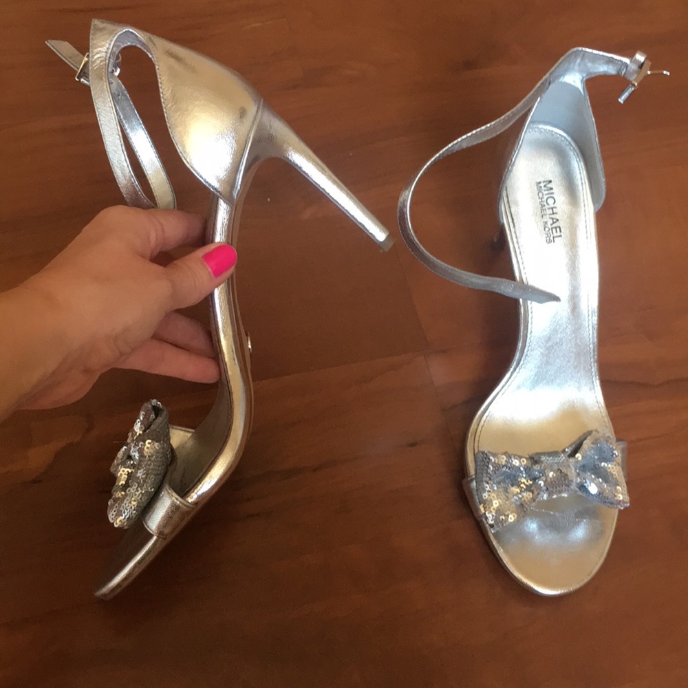 Michael Kors heels. Perfect condition. Size 9.5.